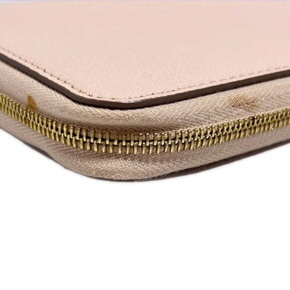 CELINE - Light Pink Leather Long Wallet 221-080425 - Picture 4 of 7